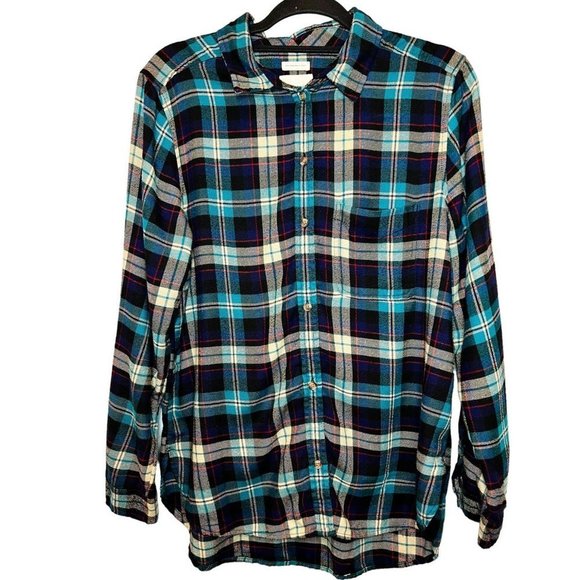 American Eagle Tops - AMERICAN Eagle Amazingly Soft Boyfriend Fit Button Down Collared sz(L)